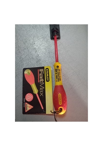 Fatmax 0-65-412 Paralel Izoleli Düz Tornavida 1000 V (4 mm x 100 Mm) fırsatları