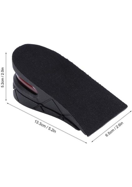 5 cm Boy Uzatıcı Tabanlık Uzama 1 Çift Boy Uzatan Tabanlık Ortopedik Topuk Yükseltici indirimleri