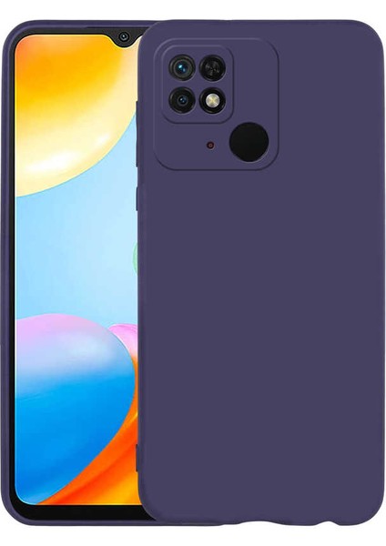 Xiaomi Poco C40 Kılıf Znth Premier Silikon Kapak-Lacivert