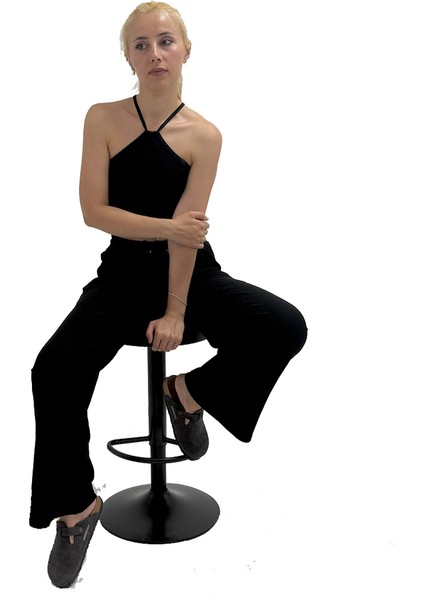 Kadınlar Için Renkli Pantolon - Crop Takım