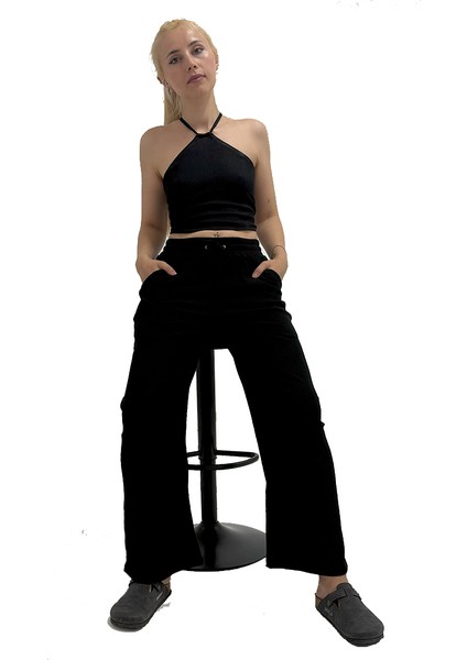 Kadınlar Için Renkli Pantolon - Crop Takım fiyatları