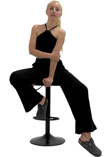 Kadınlar Için Renkli Pantolon - Crop Takım modelleri