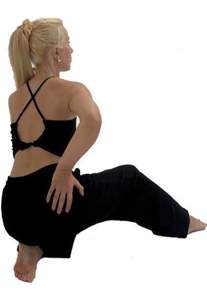 Kadınlar Için Renkli Pantolon - Crop Takım