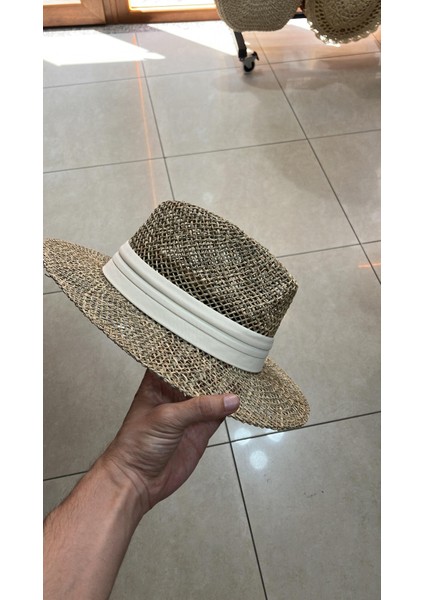 Kadın Doğal Yosun Hasır Panama Şapka fiyatları