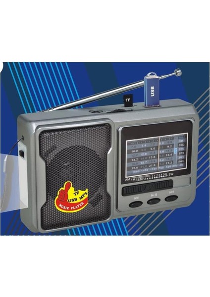 Tepe FP-1781BT Mini Cep Radyosu Bluetooth Hoparlör Fm Radyo LED Işıklı Şarjlı USB Micro Sd Mp3 Desteği Aux Kulaklık Çıkışı fiyatları