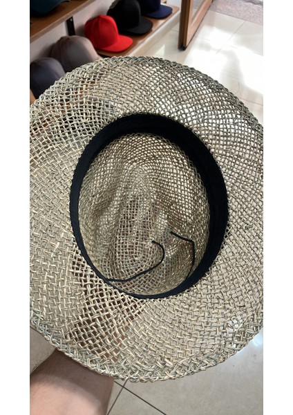 Kadın Doğal Yosun Hasır Panama Şapka fırsatları