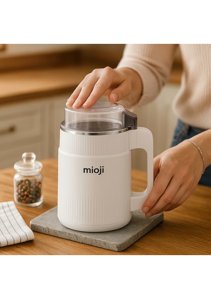 Mio CG34 500W Paslanmaz Çelik Bıçak Kompakt Baharat ve Kahve Öğütücü Beyaz fiyatları