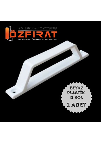 Pimapen Pvc Plastik Sineklik Kapı Tutamağı Kulp D Kol Kapı Sineklik Kolu