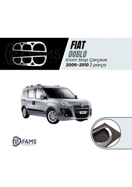 Fıat Doblo Stop Çerçeve 2006-2010 2 Prç. P.çelik