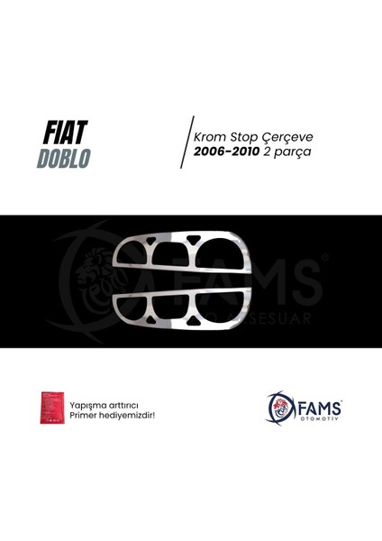 Fıat Doblo Stop Çerçeve 2006-2010 2 Prç. P.çelik fiyatları