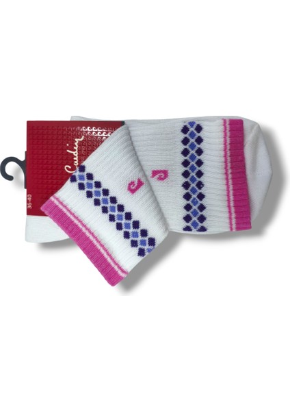 P.cardin 4501-25 Uzun Kare Tenis Çorap 36-40