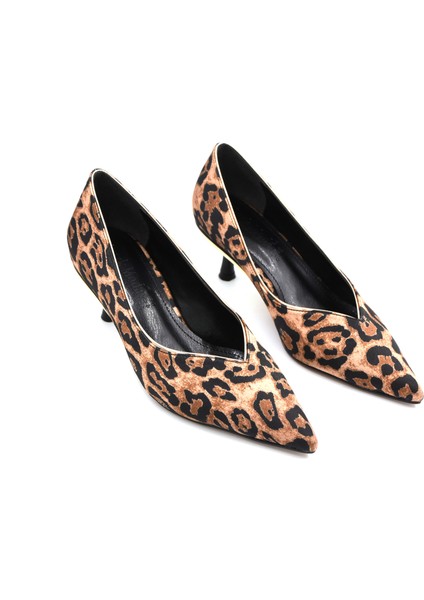 Arcangelo Alçak Ince Topuklu Kadın Stiletto Leopar fırsatları