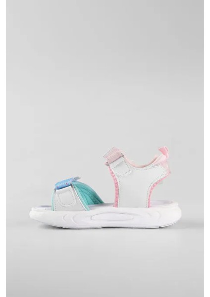 Arial Cırtlı Phlon Hafif Taban Günlük Kız Çocuk Sandalet Çok Renkli fırsatları