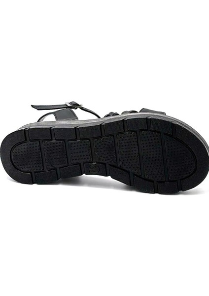 Sümbül Poli Hafif Taban Günlük Kadın Sandalet Siyah fırsatları