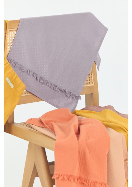 Sarı Sonbahar Hasat Bereketi Müslin Havlu Beşli Set , 45 X70 cm Çabuk Kuruyan Havlu fırsatları