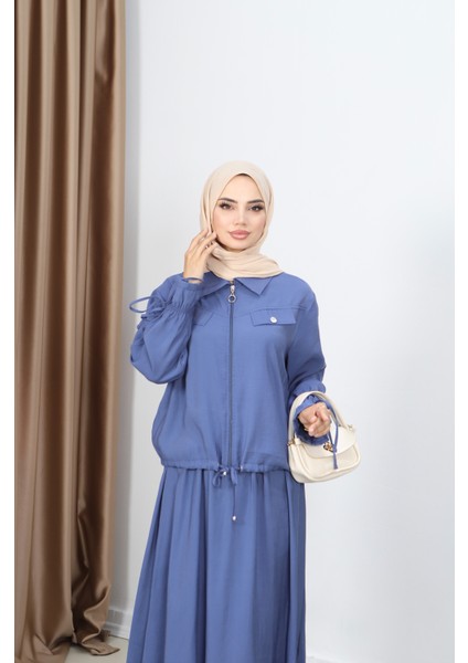 Fermuarlı Etekli Modal Takım fırsatları