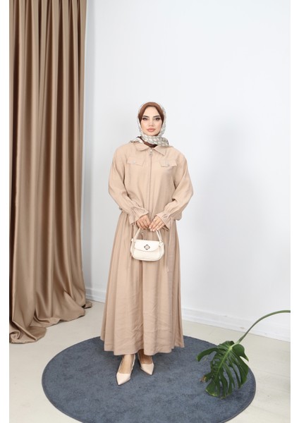 Fermuarlı Etekli Modal Takım