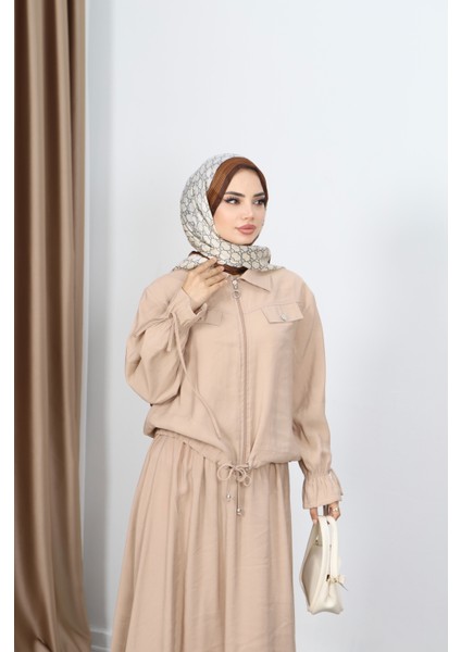 Fermuarlı Etekli Modal Takım fırsatları