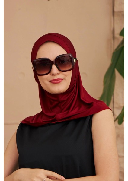 Eşarp Bone Bordo Mayo Kumaşından fiyatları
