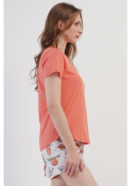 Kadın Kısa Kol Şortlu Pijama Takım , 409077 fiyatları