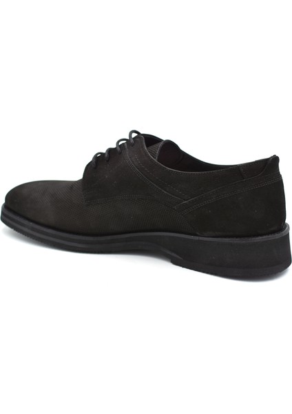Içi Dışı Haiki Deri Eva Hafif Taban Gümlük Erkek Ayakkabı Mat Siyah fırsatları