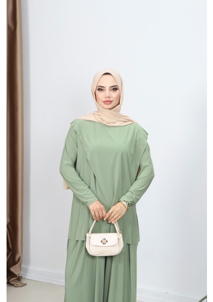 Çapraz Pantolonlu Sandy Takım modelleri