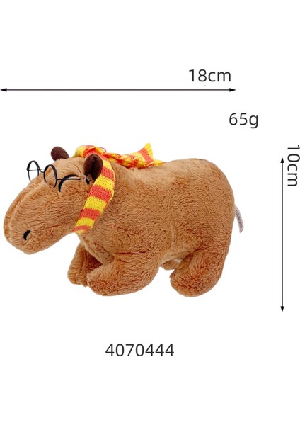 Capya Peluş Oyuncak Su Yunusu Bebek Su Kobayı Bebek Peluş Oyuncak Tırmalama Makinesi (Yurt Dışından)