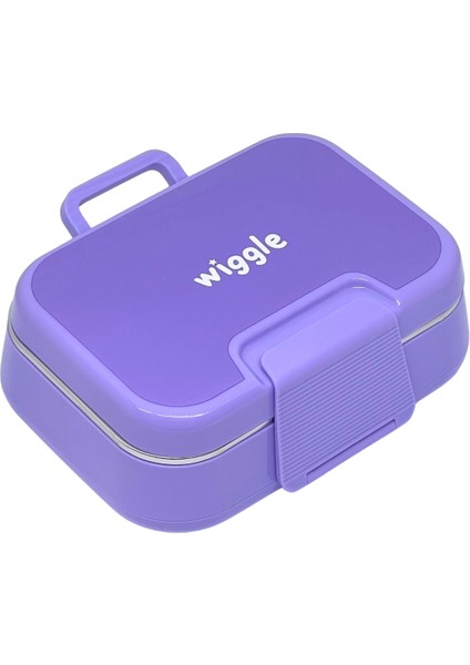 Bento 1030ML Lunchbox Yeni Koleksiyon Tek Katlı 2 Bölmeli Paslanmaz Çelik Sefer Tası Yemek Kutusu