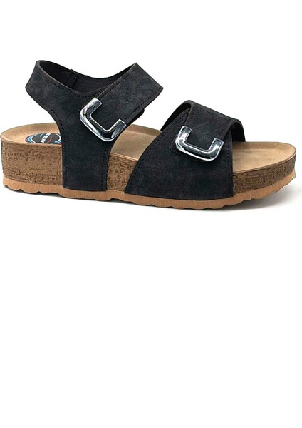 Polaris 166934.Z5FX Cırtlı Rahat Günlük Kadın Sandalet Siyah indirimleri