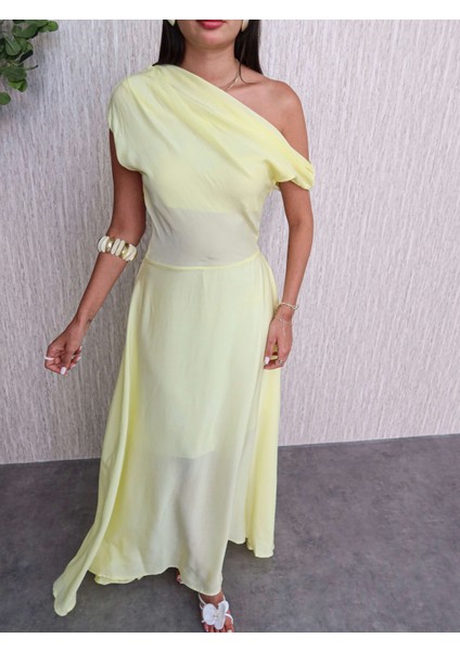 Omuz Büzgü Detay Elbise modelleri