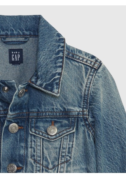 Erkek Bebek Lacivert Icon Denim Ceket fiyatları