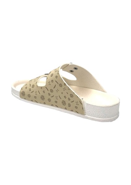 Fly Soft Çift Tokalı Günlük Terlik Bej fırsatları