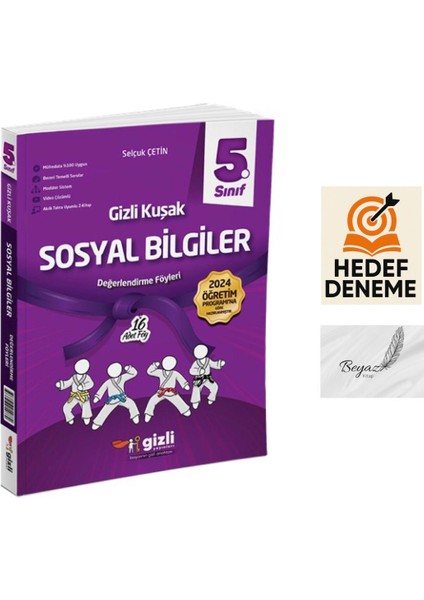 Gizli 5.sınıf Gizli Kuşak Sosyal Bilgiler Değerlendirme Föyleri Hedef Deneme