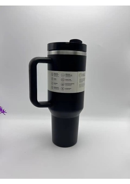 40OZ Vakum Yalıtım Termos Şişesi, Kişiselleştirilmiş Seyahat Kupası, Paslanmaz Çelik Su Şişesi, Kahve Dakları: 1000-1500ML/RENK: Mor Orkide (Yurt Dışından)