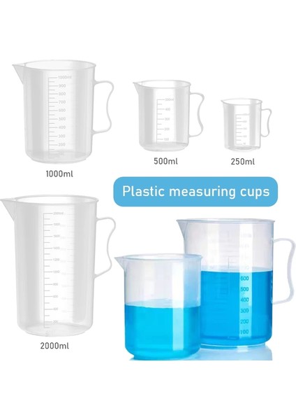 250ML/500ML/1000ML/2000ML Laboratuvar Aleti Olmadan Spout Dökme Laboratuvar Malzemeleri Için Daklar Sıvı Kapasite: 1000ML (Yurt Dışından)