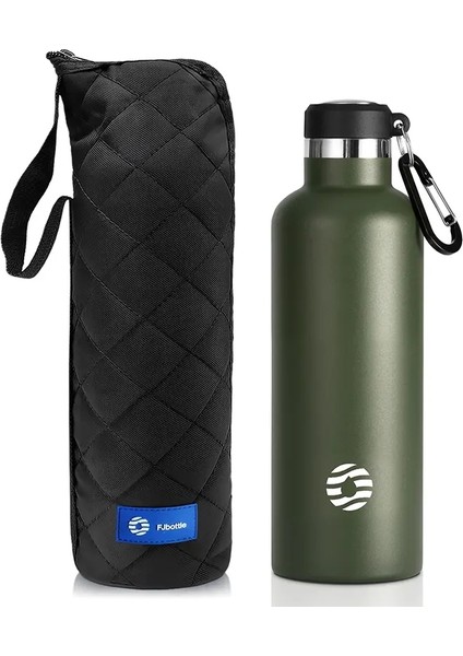 Feijian Paslanmaz Çelik Termos Şişesi 1000ML Spor Şişesi Vakum Yalıtımlı Su Şişesi Sızıntı Kanıtı Bpa Kapasite: 750-1000ML/RENK: Sily 750ML (Yurt Dışından)