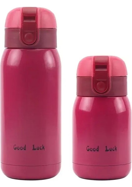 Yeni Mini Termos Kupası 200ML/360ML Cep Kupası Paslanmaz Çelik Termal Kahve Kupa Vakum Şişesi Yalıtımlı Sıcak Su Şişesi Çocuk Hediye Kapaklığı: 200ML/RENK: Kırmızı (Yurt Dışından)
