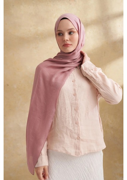 Pudra Armanda Pamuk Modal Aden Desen Şal 3355