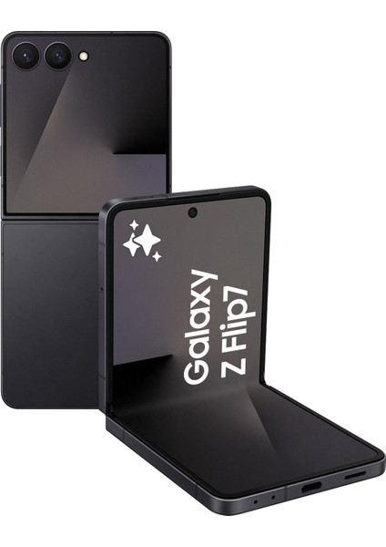 Galaxy Z Flip7 512 GB 12 GB Ram (Samsung Türkiye Garantili) Gece Siyahı