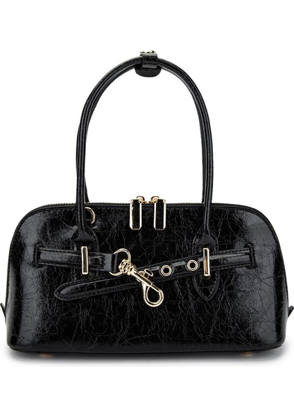 Kadın Vegan Siyah Omuz Çanta 921 27013 Bn Cnt Y25 Black