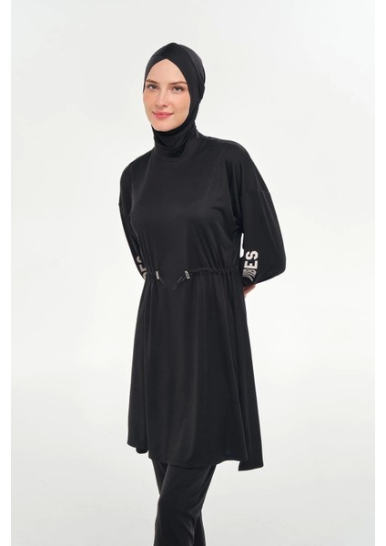 Rozamay 3132 Opal Uzun Kollu Tesettür Mayo