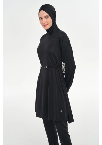 Rozamay 3132 Opal Uzun Kollu Tesettür Mayo