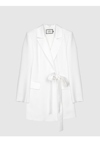 Abelia Beyaz Kadın Ceket Elbise modelleri