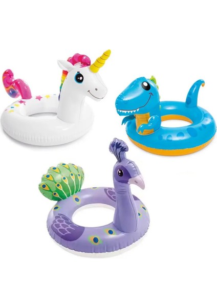 Wet Set Collectıon Tavuz Kuşu Figürlü Çocuk Havuz Deniz Simidi 58 cm 3-6 Yaş