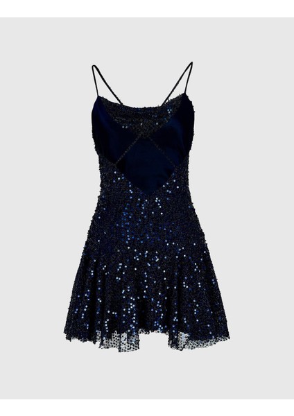 Olina Lacivert Kadın Elbise modelleri