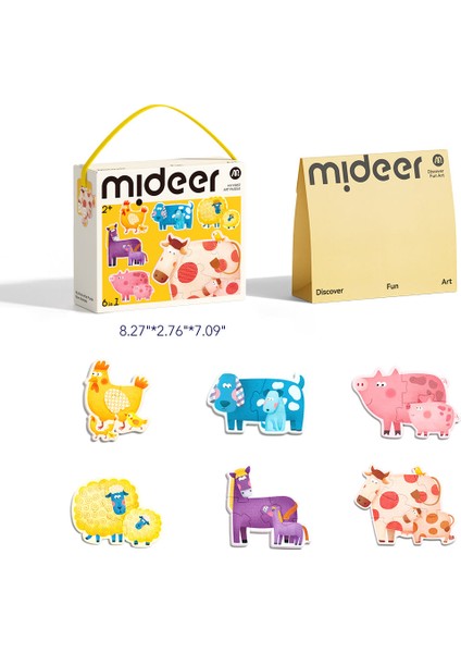 My First Puzzle - Çiftlik Hayvanları modelleri