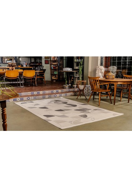 Sezen Soft, Polyester Modern Desenli Tozumaz Salon Koridor Mekan Oda Halısı fırsatları
