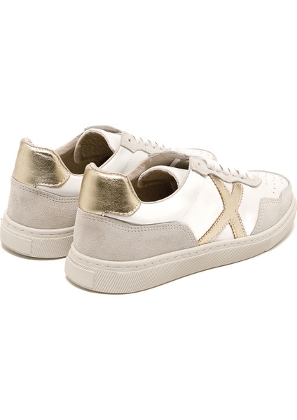 Kadın Sneaker ( Günlük) RC-25Y-006-M44 John May Beyaz Cilt-Altın indirimleri