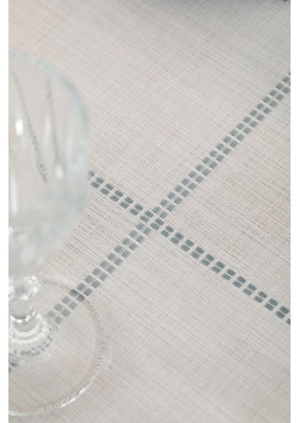 Belen Ekose Mavi Masa Örtüsü fırsatları