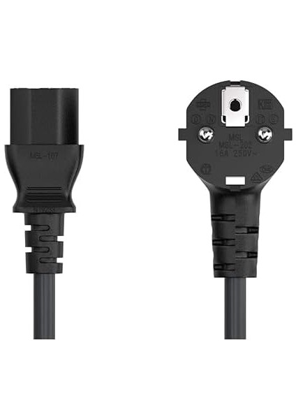 1.2 mt Pc Power Kablo Bilgisayar Güç Kablosu (C-500)